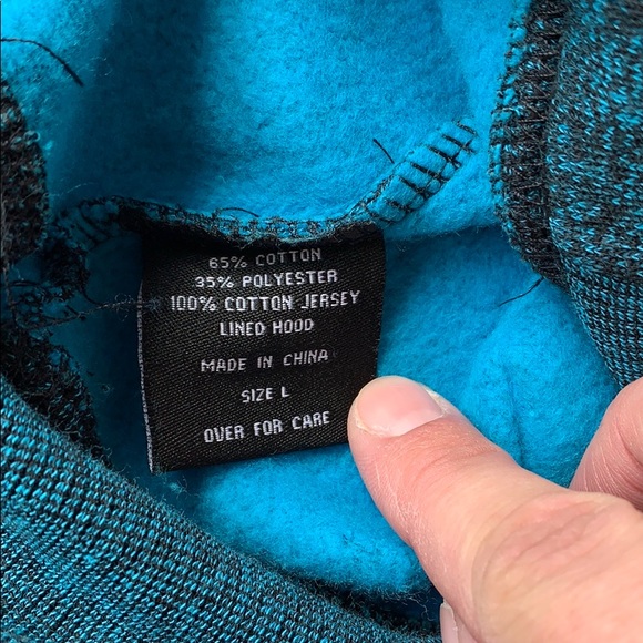 NWT Ground Level Fleece Lined Full Zip Hoodie - Picture 5 of 8